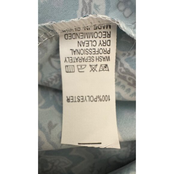 2/$50 NEW Bohemian Large Paisley V-Neck Maxi Wrap Dress Belt Large Slit - Picture 14 of 16